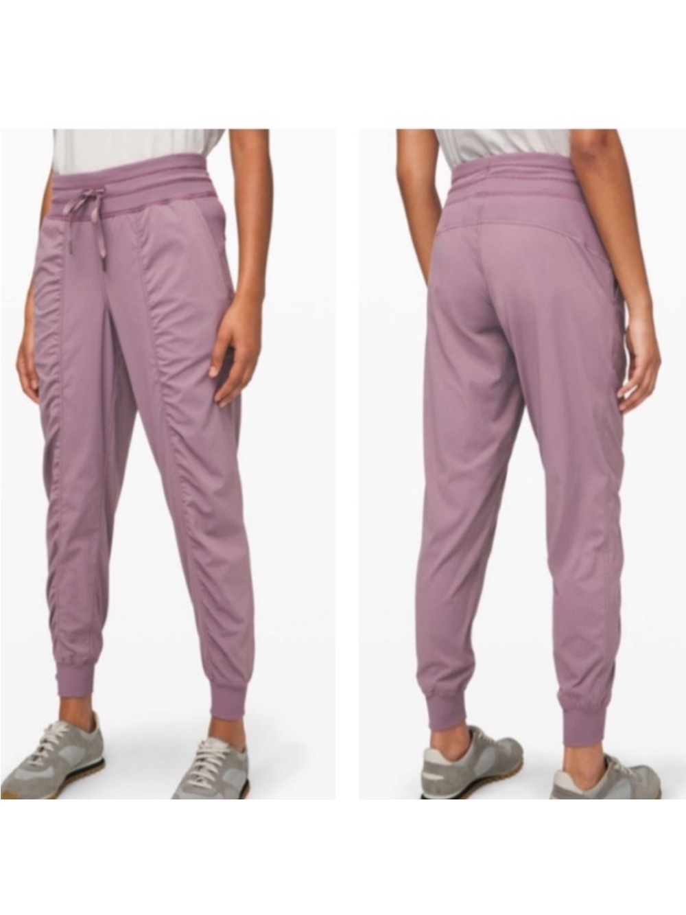 Lululemon Dance Studio Jogger Pants Frosted Mulberry- Lined - Full Length